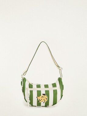 Green Tropical Banana Shoulder Bag